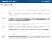 Tablet Screenshot of conversiondeunidades.com